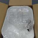 Makeup Organizer with Drawers,Skincare Organizer for Vanity,Storage Box with Handle,Large Cosmetic Display case for Dresser, Bathroom Countertop (White)