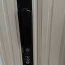 UrbanExplorer Carry On Luggage 20In Wide Handle PC Hardshell Suitcases with Spinner Wheels & TSA Lock Frameless Luggage Zipperless Luggage, White