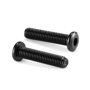 M5 x 30mm 20Pcs Flat Head Hex Socket Cap Screws Bolts, 304 Stainless Steel 18-8, Full Thread, Black Oxide by SG TZH (with Hex Spanner)