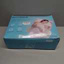 Pregnancy Pillow for Pregnant Women, Soft Pregnancy Body Pillow, Support for Back, Belly, HIPS, Legs, Maternity Pillow with Detachable and Adjustable Pillow Cover