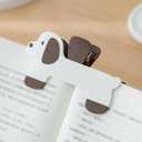 Strong Book Clip Lovely Dog Book Page Holder Clips, Page Holders Book Reading Opener Accessories, Multifunctional Practical Book Clips Transparent Portable Reading Book Page Holders