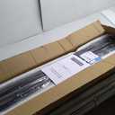 96 Inch Industrial Ceiling Fan with Light and Remote Control Large Ceiling Fans with 8 Reversible Aluminum Blades, 3CCT, 6-Speed,Commercial Ceiling Fan for Porch/Garage/Shop