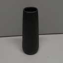 Handcrafted Ceramic Vase - Modern Decorative Flower Vase for Home Dcor, 8.6''H, Black Gloss Finish, Perfect for Centerpieces, Weddings, and Living Room Decor - Unique Gift Idea