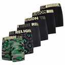 True Religion Mens Boxer Briefs Cotton Stretch Underwear for Men Pack of 4 Black/Gold XL