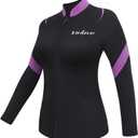 Wetsuit Top Men Women 2mm 3mm Neoprene Wetsuit Jacket Long Sleeve Wet Suit Tops Front Zip Warm Wets Suit Jackets Shirts Stretch for Snorkeling Swimming Surfing Scuba Diving Water Sport, Large