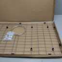 Serene Valley 27-9/16" x 14-9/16" Sink Protector, Rear Drain with Corner Radius 3/16", Sink Grid NLW2815R