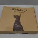 Tactical Dog Harness - HEYCAHVA Service Dog Vest Full Metal Buckles Dog Vest for Medium Large Dog Reflective No Pull Dog Harnesses Vest with Leather Handle, Hook & Loop for Hiking Training (Red, M)