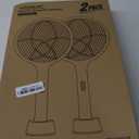 YISSVIC Electric Fly Swatter 4000V Bug Zapper Racket Dual Modes Mosquito Killer with Purple Mosquito Light Rechargeable for Indoor Home Office Backyard Patio Camping