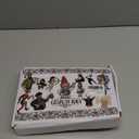 8PCS Yacht Captain Sailor Costume Adult Shirt with Hat Epaulets Gloves Accessories Set for Halloween and Role Playing (X-Large, White)