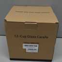 12-Cup Replacement Glass Coffee Carafe for Cuisinart Coffee Maker Models DCC-1200, DCC-1100BK, DCC-2650, CHW-12, CHW-12P1, DGB-550BK, DGB-550BK1, DGB-625BC, DGB-700BC, and SS-12 | Part# DCC-1200PRC