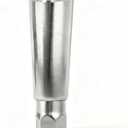 4 Pack 6" Adjustable Leg Heavy-Duty Stainless Steel Table Legs, 1-5/8 O.D. Square Mounting Plate, Equipment Leg for Cabinetry and Equipment, 2,200 lbs. Vertical Load Rating Per Leg