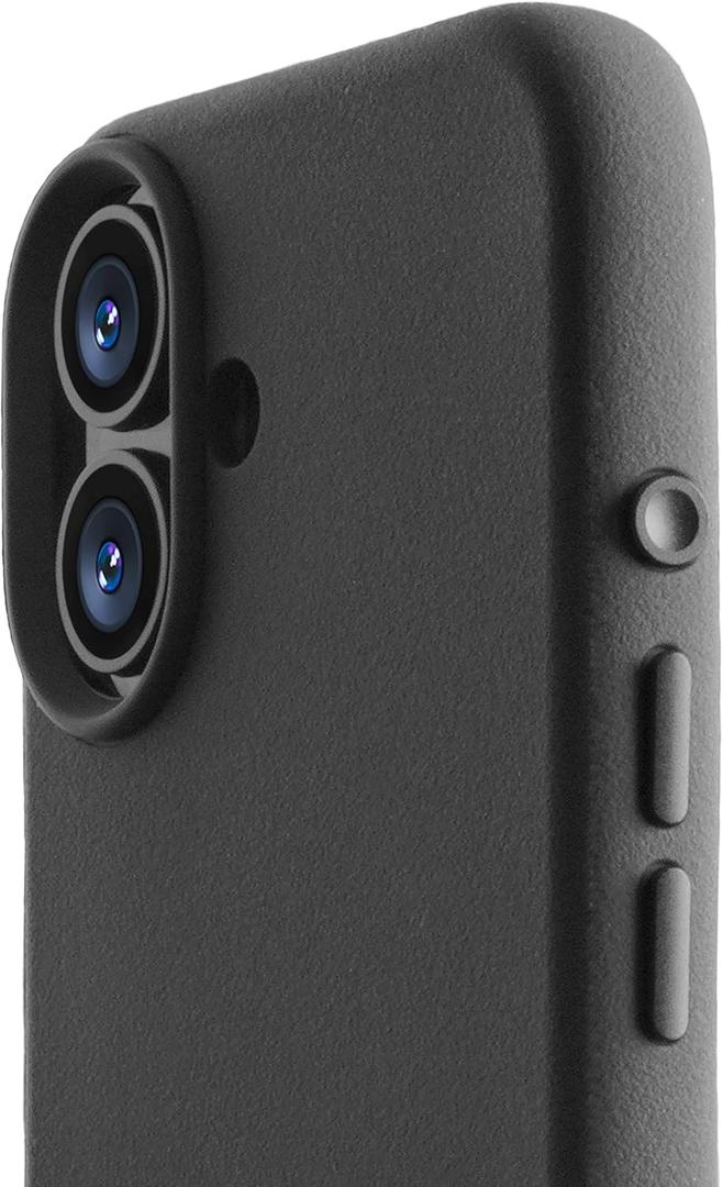 TineeOwl Case for iPhone 17 – MagSafe Compatible, Aluminum Buttons, Camera Control & Rounded Action Button, Slim Textured TPU, Minimalist – DuneX Series