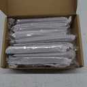 Goldenwarm 10 Pack 5 Inch Black Cabinet Handles Kitchen - Matte Black Drawer Pulls Stainless Steel - 128mm Cabinet Hardware Square Bar Modern Cabinet Pulls for Kitchen Bathroom Cupboard