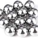 (200 Pieces) 7/16 11.11mm Carbon Steel Balls - Precision Balls for Industrial, Handicraft and Practice, Durable and Versatile.