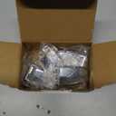 4 PCS Silver Exterior Door Handle Cap Trim Lock Cylinder Cover Compatible with Cadillac Escalade 2015-2018