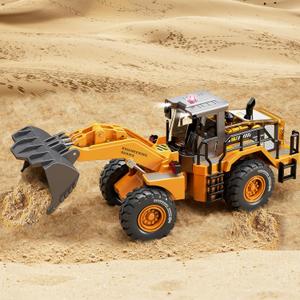Kids Metal Construction Toys - Bulldozer, Upgraded Construction Vehicle with Lights and Sounds, Die-Cast Model Toy Car, Bulldozer Toys for Boys Girls Toddlers Kids Gifts, Ages 3+, Yellow