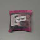 ALXNAN Clip in Long Wavy Synthetic Hair Extension 24 Inch Black 4PCS Thick Hairpieces Fiber Double Weft Hair for Women