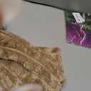 LINENLUX 1 Pack 3 Soft Dog Blanket Washable Warm Fleece Cat Blankets for Pet Puppy Fluffy Calming Flannel Brown/White/Blue Small