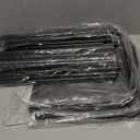 Shoe Rack 4 Tier Long Storage Organizer Wide Metal Shoe Shelf for Closet Entryway Black