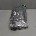 BGment Short Blackout Curtains 36 Inch Length - Room Darkening Drapes with Rod Pocket Thermal Insulated for Rv Bathroom Bedroom Windows, Dark Grey, 2 Panels, 42 x 36 Inch