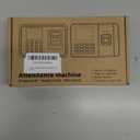 Time Clocks for Employees Small Business, Fingerprint + PIN, Clock in and Out Machine for Employees, No Monthly Fee No Software Required