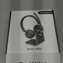 (Upgraded Version) Wireless Headset, Bluetooth Headset with Noise Cancelling Microphone, Best Headphones with Mic Mute & USB Dongle for PC/Computer/Laptop/Cell Phones/Remote Work/Call Center (Black)