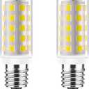 W10856862 LED Bulb -No Flicker 120V 4Watts 40W Equivalent 80-54205-00 Light Bulb,00615977 Light Bulb, Replacement Part Bath Fan Light Bulb FFV3420005S -2Pack, Daylight White