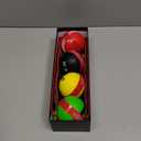 YMX BOXING Ultimate Reflex Ball Set with Counter App - 4 React Reflex Ball Plus 2 Adjustable Headband, Great for Reflex, Timing, Accuracy, Focus & Coordination Training for Boxing, MMA and Krav Mega (Black/Yellow/Red/Green)