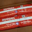 Huggies Size 5 Diapers, Little Movers Baby Diapers, Size 5 (27+ lbs), 132 Count (2 Packs of 66), Packaging May Vary