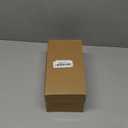 8 inch Clear Glass Flower Vases for Centerpiece Table Home Indoor Desk Decor,Ins Modern Boho Style Vase for Wedding Housewarming Gift (White)