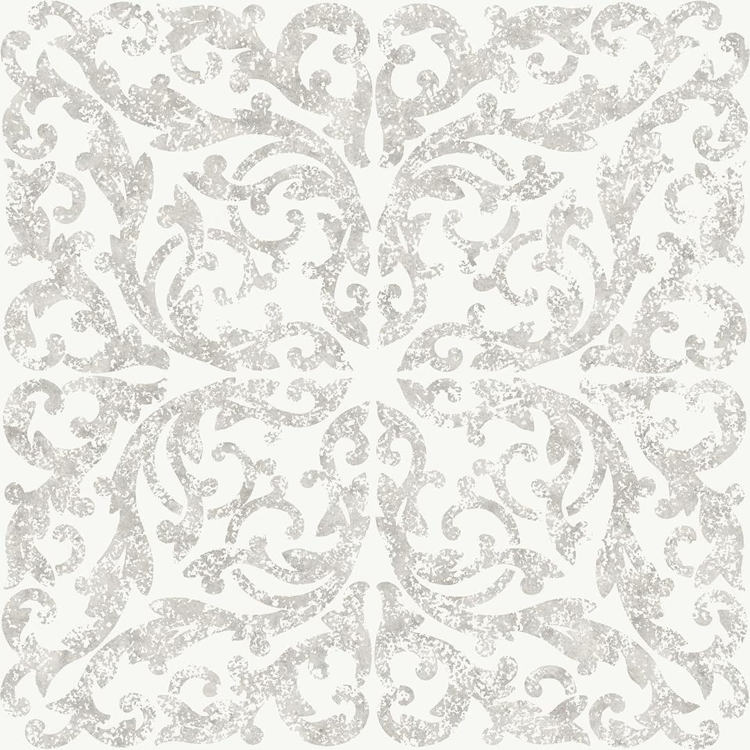 FloorPops Estate Peel & Stick Floor Tiles, Gray