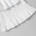 Toddler Girl Clothes Tie Knot Shoulder Sleeveless Ruffle Tops Bow Tie Waist Shorts Toddler Clothes for Girls (4-5T, Green)