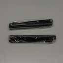 Storystore Folding Shelf Brackets - 8 Inch Heavy Duty Metal Collapsible Shelf Bracket for Bench Table, Shelf Hinge Wall Mounted Space Saving DIY Bracket, Max Load: 150 lb (2 PCS, Black)