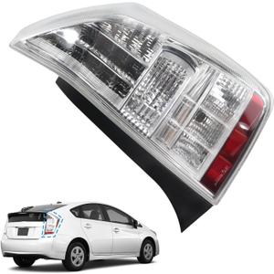Rear Right Passenegr Side Tail Light Assembly Compatible with Toyota Prius 2010 2011 Tail lamp Replaces 81551-47111 8155147111