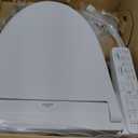 TOTO SW3074#01 WASHLET C2 Electronic Bidet Toilet Seat with PREMIST and EWATER+ Wand Cleaning, Elongated, Cotton White