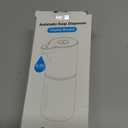 Automatic Foaming Soap Dispenser Touchless, USB Rechargeable Smart Hand Soap Dispenser, 6-Level Adjustable, 12.8oz/380mL Wall Mounted for Bathroom Kitchen Dish Soap (White)