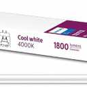 Philips Plug and Play 32W Equivalent 48 in. Cool White Type A T8/T12 LED Tube Light Bulb (10-Pack)