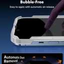 UNBREAKcable 2PCS Screen Protector for iPhone 13 Pro - 1 Privacy Tempered Glass+1 Clear Glass Double Shatterproof [Installation Frame] [9H Hardness] [Case Friendly] Anti-Scratch for iPhone 6.1 inch