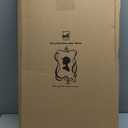 Funky Wall Mirror Decor for Hallway Entryway, 14x28 Asymmetrical Decorative Mirrors for Home Office Living Room, Maximalist Home Decor for Housewarming Christmas Wedding Gift (Dark Blue) (28x14")