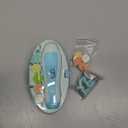 Royal Angels Upgraded 21 in 1 Baby Nail Trimmer with Labeled Case, 13 Extra Replacement Pads, Safe Electric Baby Nail File Kit for Newborns & Toddlers, Whisper Quiet Nail Clipper with LED Light (Blue) (21 Piece Set)