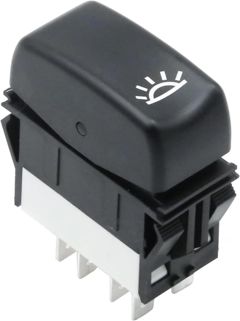 VIKKSAER P27104010 Headlight Switch, Replacement for Kenworth Fog Light Control Button, Replaces P27-1040-10 577.56925 57756925 8961K1901