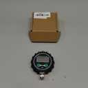 Digital Low Pressure Gauge with 1/4'' NPT Bottom Connector and Rubber Protector by Uharbour, 0.35-15 psi, Accuracy 1% .F.S.