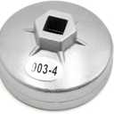 uxcell 73mm Inner Dia 14 Flute Oil Filter Cap Wrench Socket Removal Tool for Auto Car