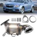 Front Catalytic Converter Kit for Chevrolet Cruze & Trax & Sonic 2011-2016 1.4L, 2013-2017 Buick Encore 1.4L (EPA Compliant)