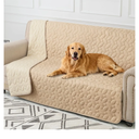 Pet Bed Cover Dog Bed Blanket for Sofa and Furniture Waterproof New Pattern Design (68x82 Inch, Beige)