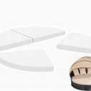 4 in 1 Foam for Outdoor 66" Round Daybed Thick 2"