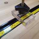 48 Inch T-Track - Miter Saw Stopper for Woodworking by Clear Style (Profile NOT Including Stopper and Ruler)