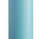 Insulated Water Bottle with Straw - Encool Stainless Steel Water Bottle with Push Button Lid, Leak-Proof & BPA-Free, Keeps Cold for 24 Hours for Sports, Travel, Gym (32 oz, Silk Blue)