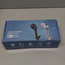 High Pressure 10-mode Detachable Shower Head with Handheld, Showerhead with ON/OFF Pause Switch, 15 Stage Water Softener Filters for Hard Water Remove Chlorine, Meet cUPC and CEC Certification (Star Silver)