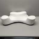 Side Sleeper Pillows with Arm Holes- Memory Foam Shoulder Pillow for Side Sleepers Neck Support & Rotator Cuff Pain Relief, 2PCS Pillowcase, Ergonomic Knee, Leg, Arm Pillow for Adults (Light Grey)